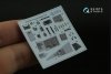 Quinta Studio QD32036 F-4D 3D-Printed & coloured Interior on decal paper (Tamiya) 1/32